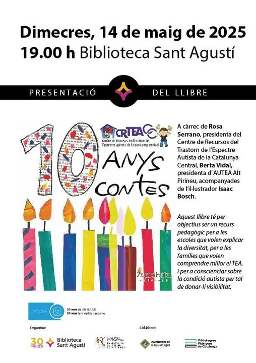 10 anys Contes Bilbio Sant Agustí