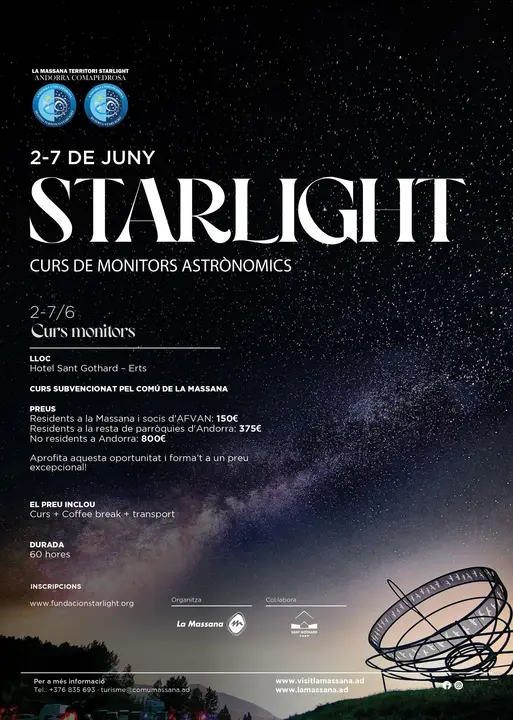 Curs monitors astronomics Massana