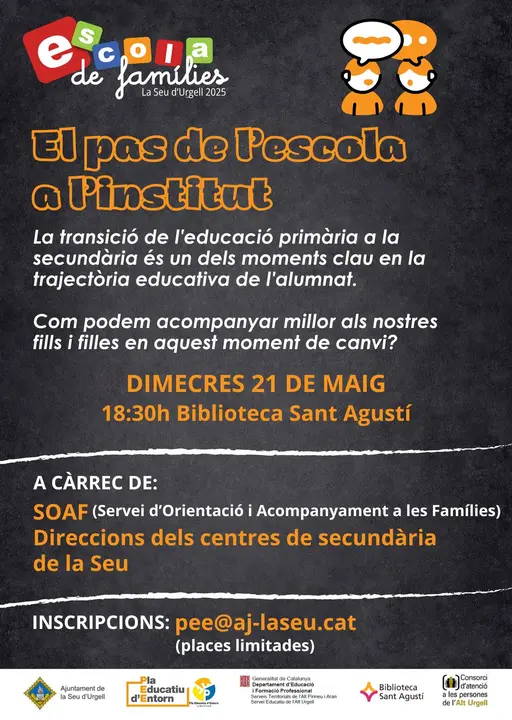 El Pas de l'escola a l'institut