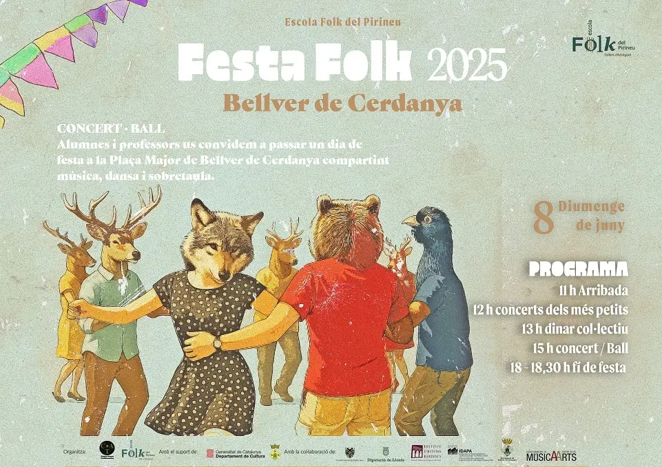 CARTELL FESTA FOLK 2025 w