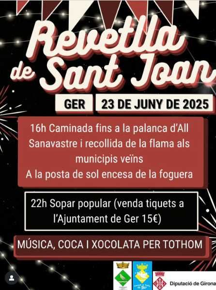 Revetlla Sant joan Ger