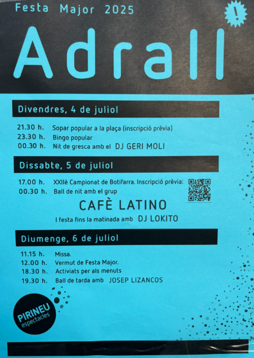 Cartell festa major