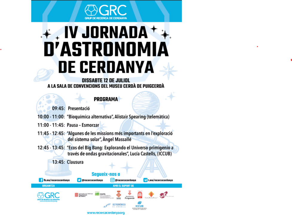 Jornada d'ASTRONOMIA cERDANYA