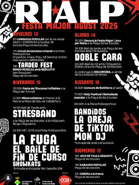 Festa Major Rialp