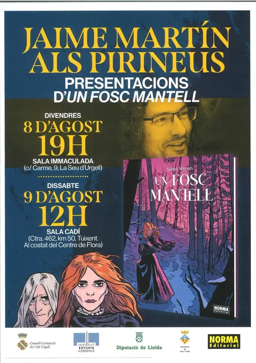 CÒMIC UN FOSC MANTELL DE JAIME MARTÍN