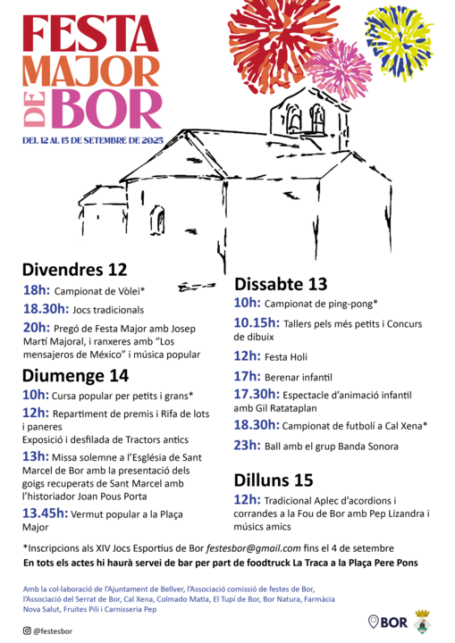 festa major bor