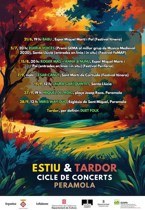 Estiu Tardor Peramola