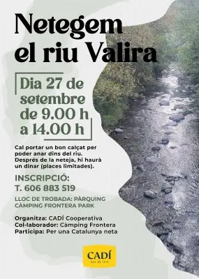 Netegem el riu Valira - Cadí