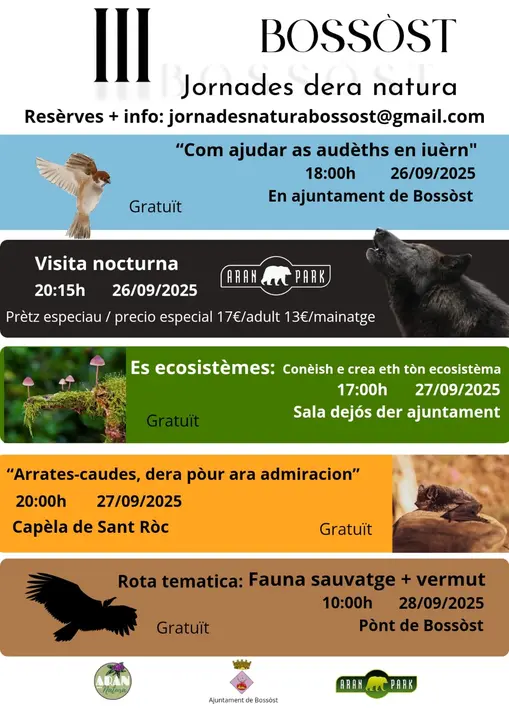 Jornades de la natura BOSSOST Vall d'Aran