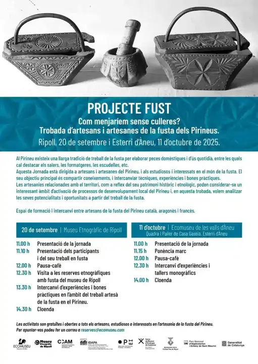 Trobada artesans fusta Esterri