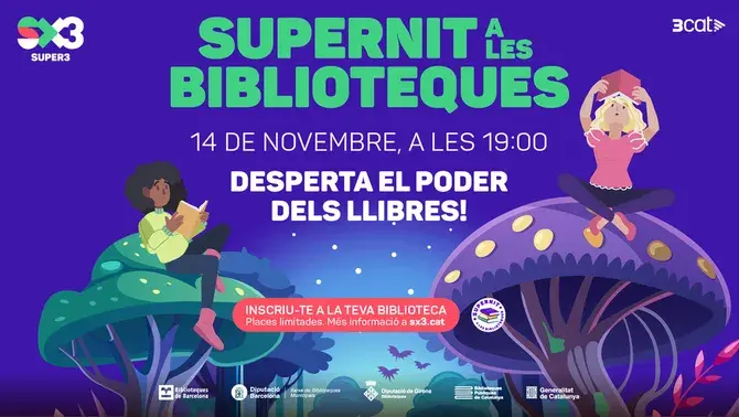 Supernit a les biblioteques