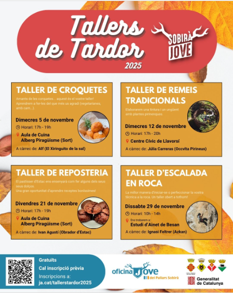 Tallers de tardor Sobirà