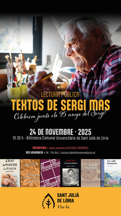 Lectura Sergi Mas Sant Julià de Lòria