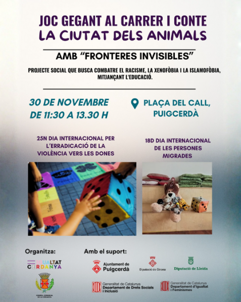 Igualtat Cerdanya Joc Gegant al Carrer