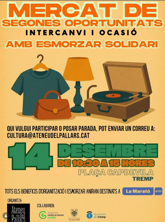 Mercat segones oportunitats Ateneu Pallars