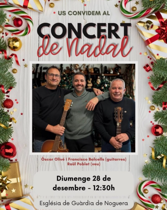Concert de Nadal Gu&agrave;rdia de Noguera