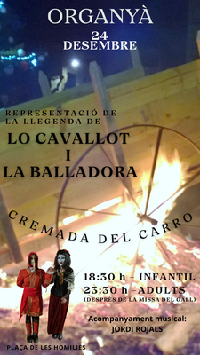 Caballot i la balladora Organy&agrave;