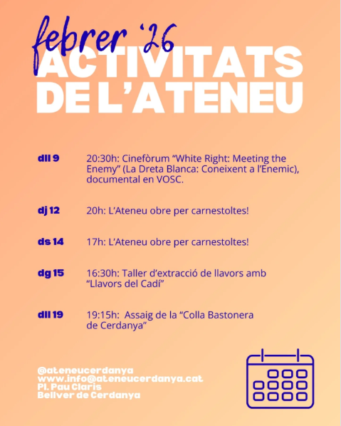 Febrer Ateneu Cerdanya