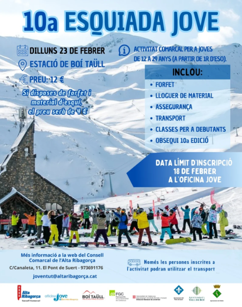 10a esquiada Jove Ribagor&ccedil;a