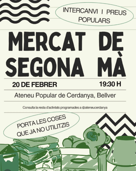 Mercat segona ma Ateneu Cerdanya Bellver