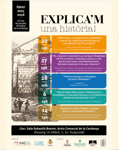 Explica'm una hist&ograve;ria - Cerdanya 2026