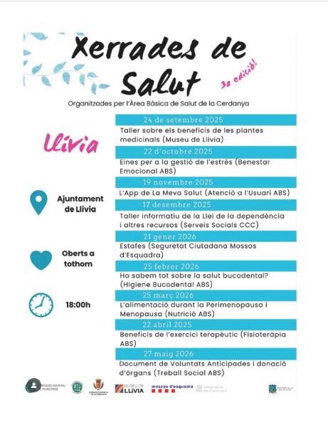 Xerrades de Salut Llivia 2026