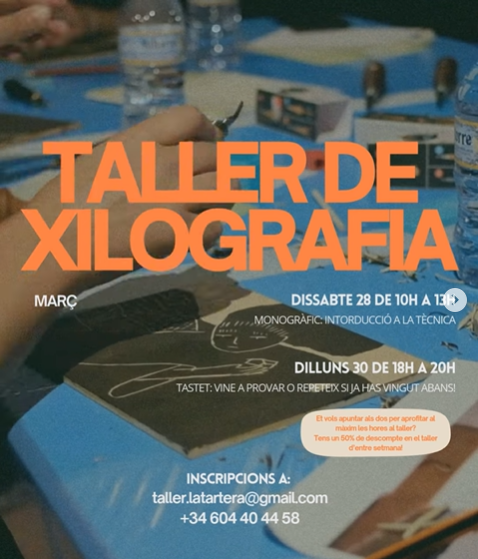 Taller de Xilografia Tartera