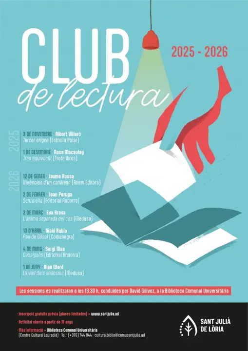 Club Lectura Sant Juli&agrave; de L&ograve;ria