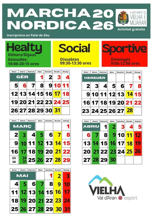 Marcha N&ograve;rdia 2026 Vall d'Aran