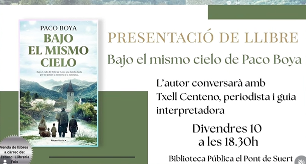 Bajo el mismo cielo Biblio Pont de Suert