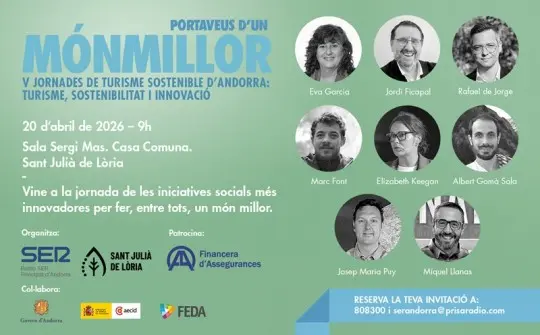 Jornades turisme sotenible Sant Juli&agrave; de l&ograve;ria