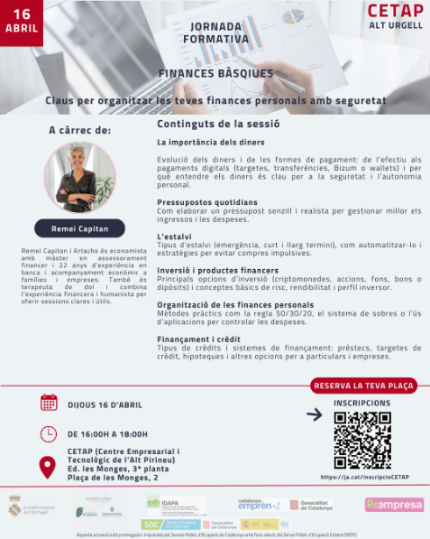 Finances b&agrave;siques CETAP