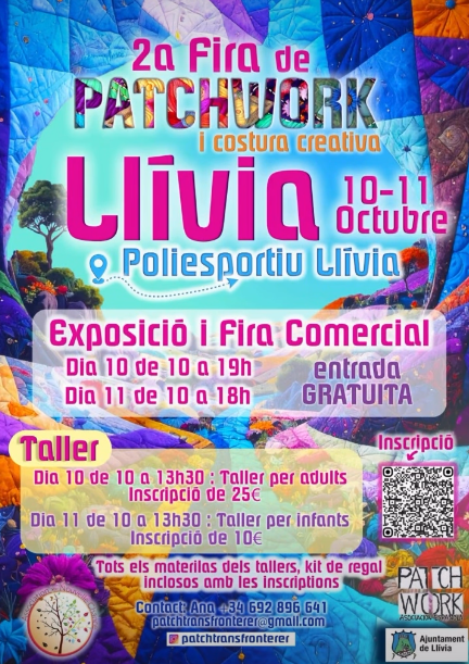 2a Fira PAtchwork Ll&iacute;via