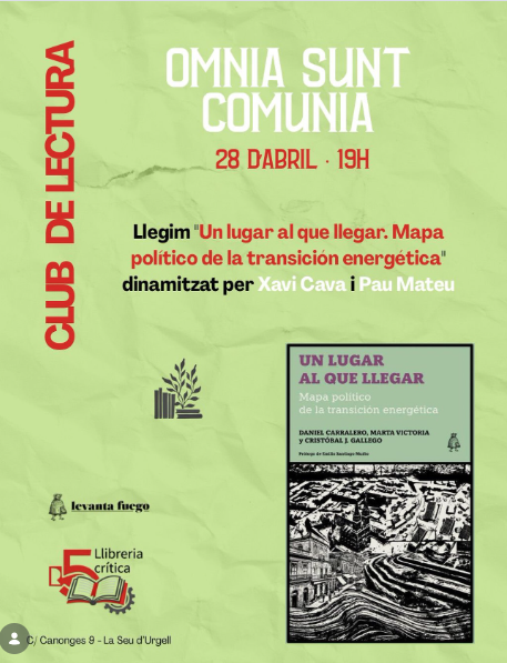 Club de Lectura un lugar al que llegar - Refugi