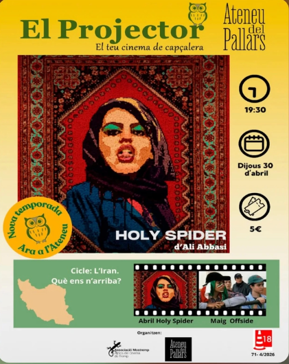 Holy Spider Ateneu Pallars- Juss&agrave;