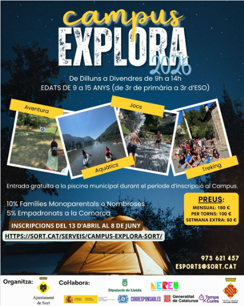 Campus Explora 2026 Sort