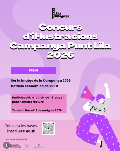 Concurs Il.lustracions Campanya Punt Lila Ribagor&ccedil;a