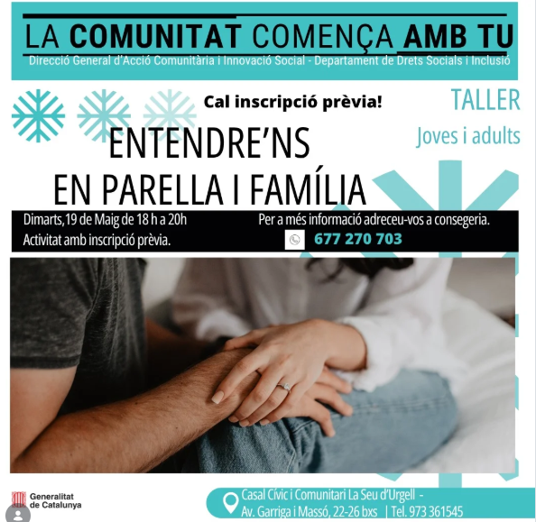 La comunitat Entendre'ns en parella