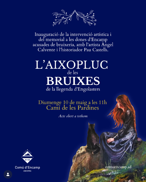 Aixupluc de bruixes Encamp