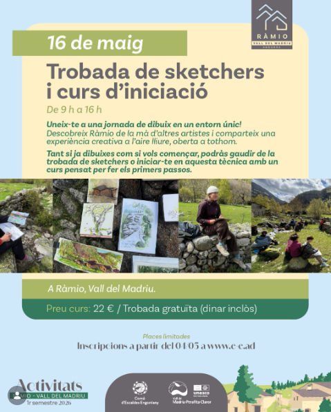 Trobada de sketchers Escaldes