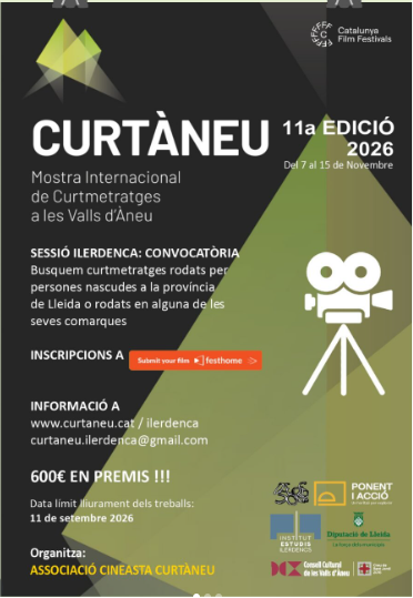 11a Edici&oacute; Curt&agrave;neu 2026