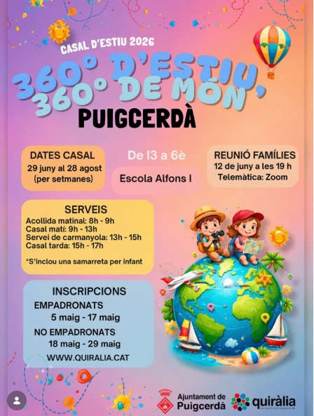 Casal d'Estiu Puigcerd&agrave;