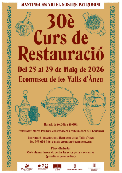 30e concurs restauraci&oacute; Ecomuseu