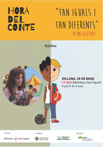 Hora del conte Tan iguals i tan diferents Biblio