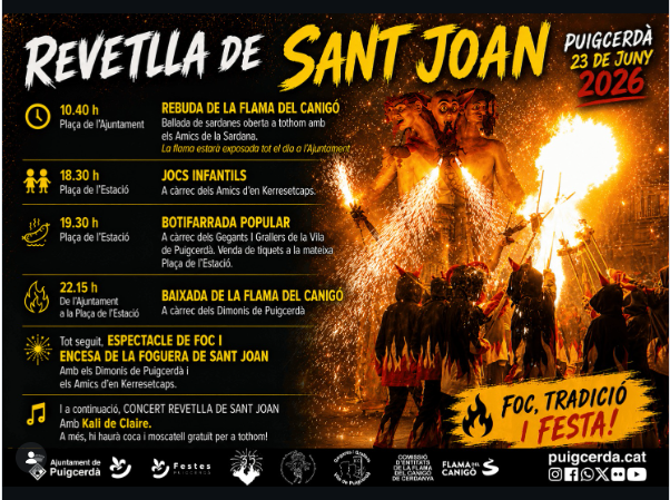 Revetlla Sant Joan Puigcerda