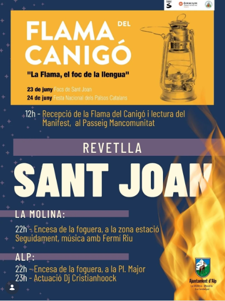 Flama Canig&oacute; Alp