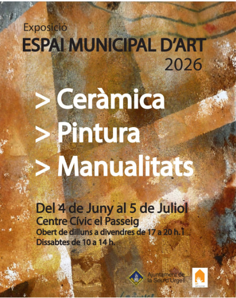 Espai municipal d'Art 2026 cer&agrave;mica pintura manualitats