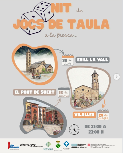 Nit Jocs de taula Ribagor&ccedil;a