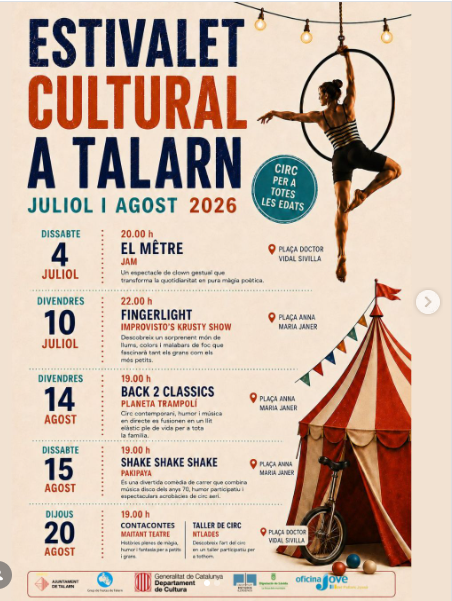 Estivalet Cultural a Talarn