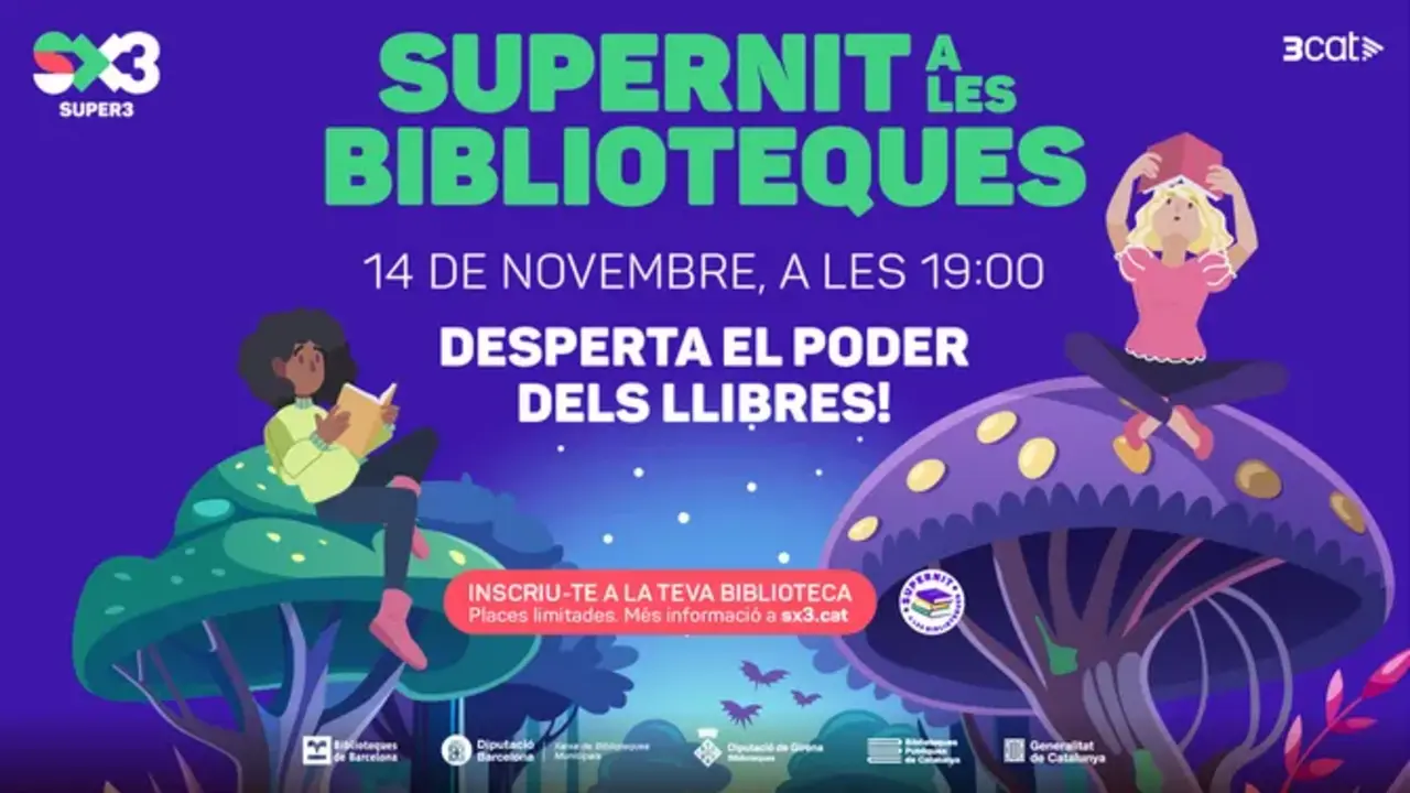 Supernit a les biblioteques
